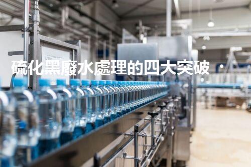 硫化黑廢水處理的四大突破，解鎖以后環(huán)保新思路！